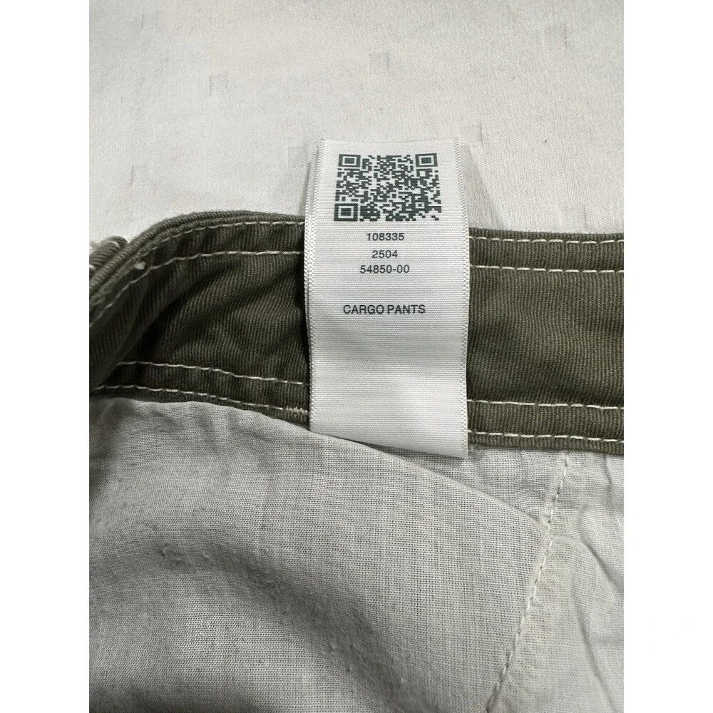 True Religion Men's Baggy Cargo Pants Kalamata Green Style 108335 Size 33